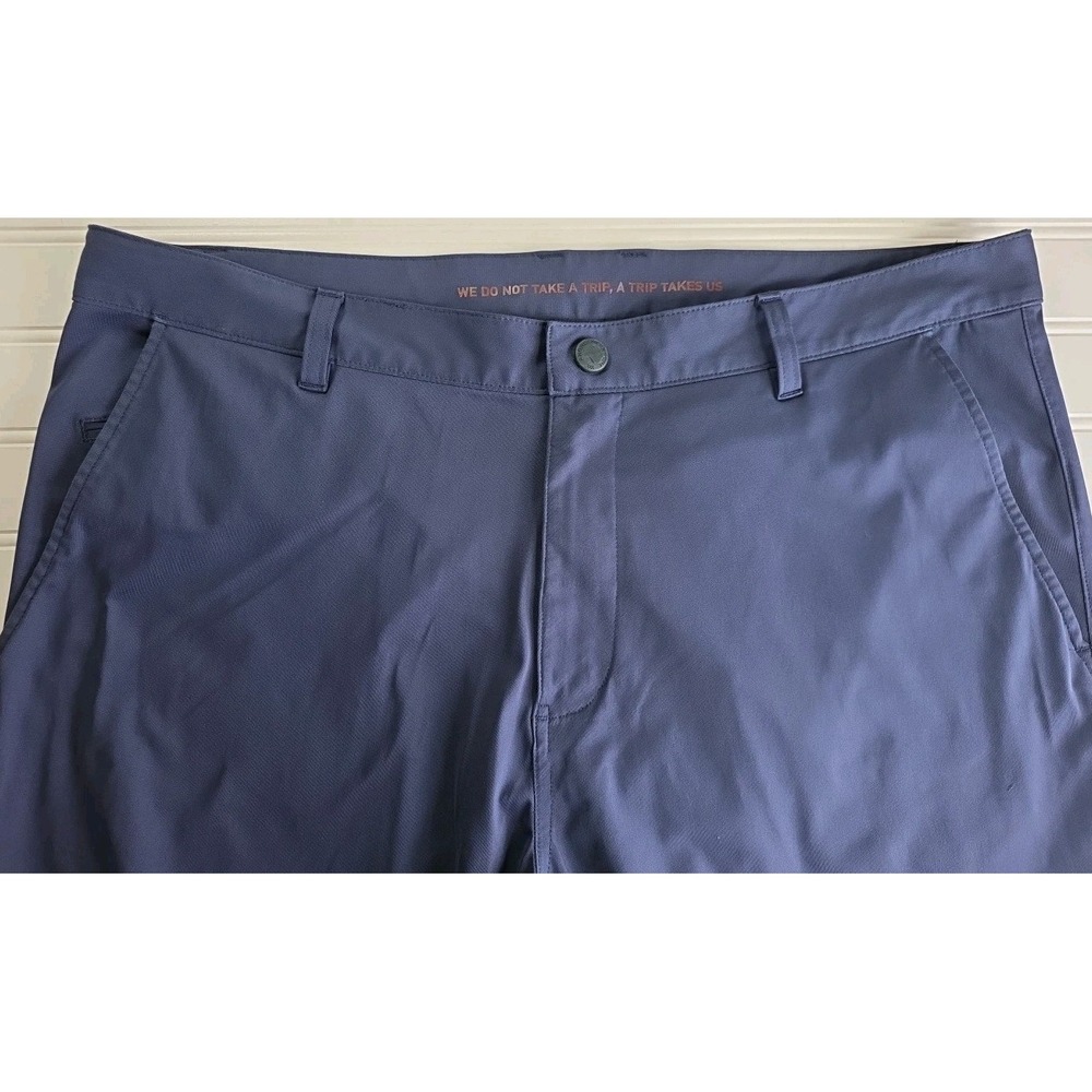 Rhone Commuter Pants Mens 36x30 navy Performance Stretch Chino  preppy 100161